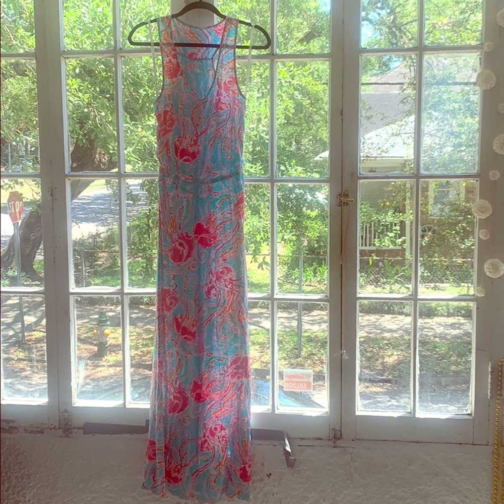 Lilly Pulitzer Jellies be Jammin Maxi Dress